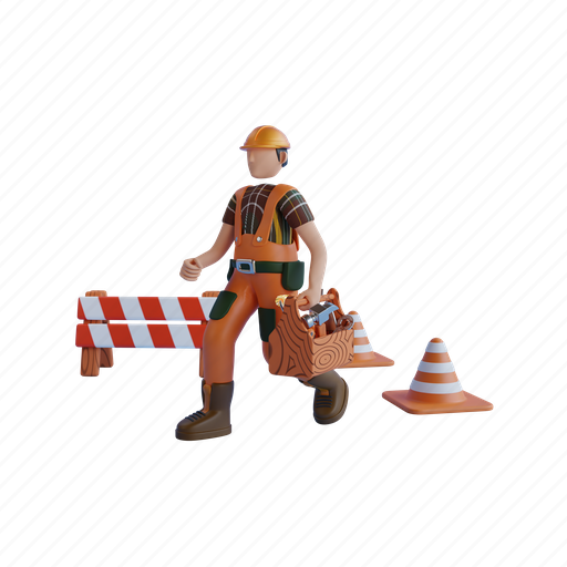 Tool, service, worker, carpentry, builder, contractor, repairman 3D illustration - Download on Iconfinder