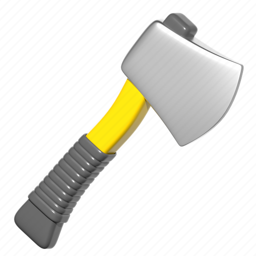Axe, icon, 3d, vector, isolated, illustration, sign 3D illustration - Download on Iconfinder