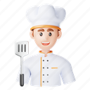 chef, male, kitchen, cook, person 