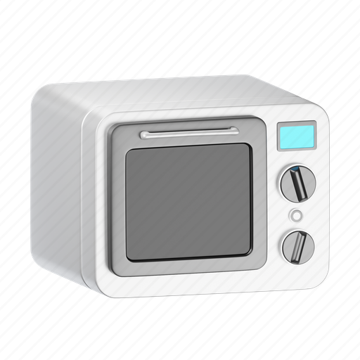 Oven, kitchen, appliance, microwave oven, cooking 3D illustration - Download on Iconfinder