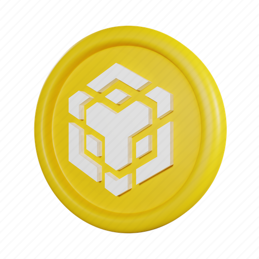 Bnb, cryptocurrency, coin, crypto 3D illustration - Download on Iconfinder