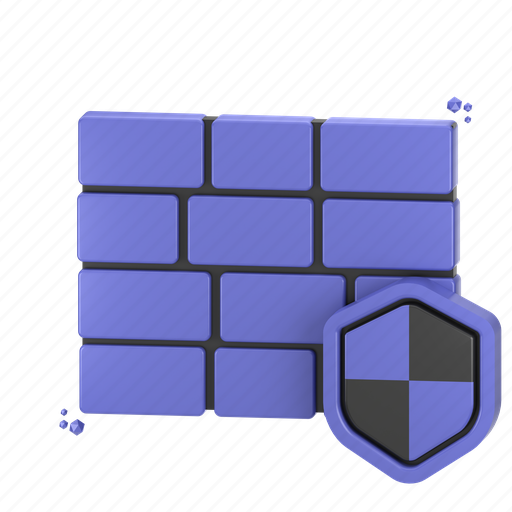 Firewall, security, secure, icon, safe, protection, illustration icon - Download on Iconfinder