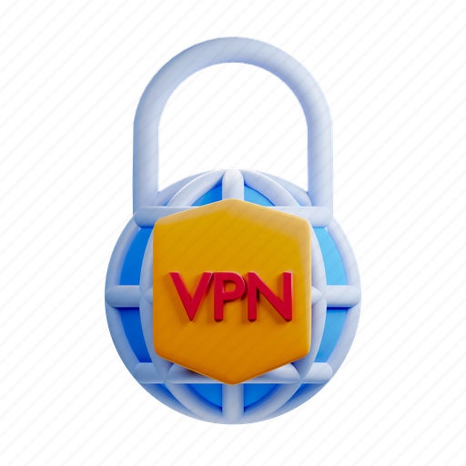 Vpn, browser, network, internet 3D illustration - Download on Iconfinder