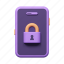 security, mobile, protection, smartphone, lock, phone, device, padlock, password 