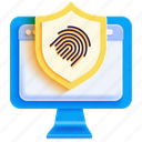 fingerprint, id, scan, identity, security, protection, secure, biometric, identification