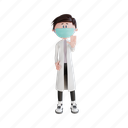 character, doctor, stop, pose, illustration, object, people, man, job