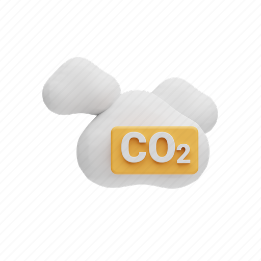 Co2, pollution, cloud, weather 3D illustration - Download on Iconfinder