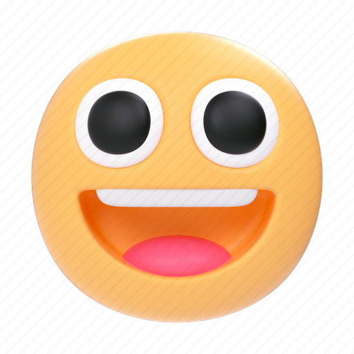 Emoji, emoticon, emotion, smile, sad, happy, expression 3D illustration - Download on Iconfinder