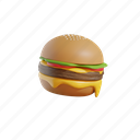 burger, restaurant, fastfood, hamburger 