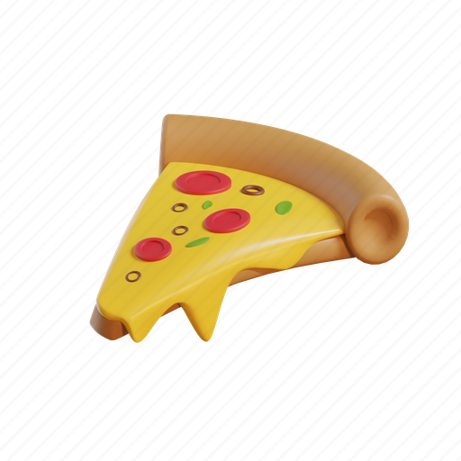 Pizza, fast food, restaurant 3D illustration - Download on Iconfinder
