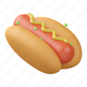 hotdog, meal, bread, food, breakfast, dish, hot dog, fastfood, junk food