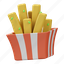 french fries, chips, frites, box, snack, food, meal, potato, snacks 