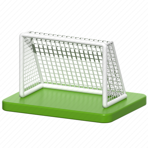 Goal, post, illustration, icon, 3d, success, vector icon - Download on Iconfinder
