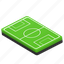 football, pitch, sport, game, play, field, illustration, stadium, soccer, competition, team, ball, playground, green, symbol, 3d, match, championship, icon, goal, design, vector, grass, element, player, line, lawn, court, background, isolated, view, texture, object, plan, corner, ground, empty, graphic, equipment, tournament, arena, area, layout, kick, concept, isometric, league, sign, white, cup 