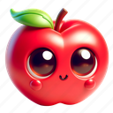 fruit, fresh, healthy, red apple
