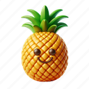 pineapple, ananas, fresh, fruit, healthy, tropical, summer