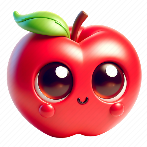 Fruit, fresh, healthy, red apple icon - Download on Iconfinder