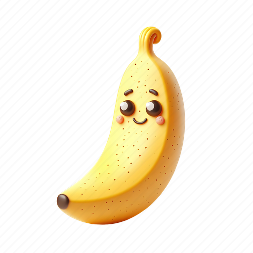 Banana, fruit, tropical, healthy, fresh, organic, diet icon - Download on Iconfinder