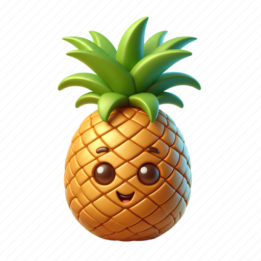 Pineapple, fruit, healthy, ananas, fresh, tropical, summer icon - Download on Iconfinder