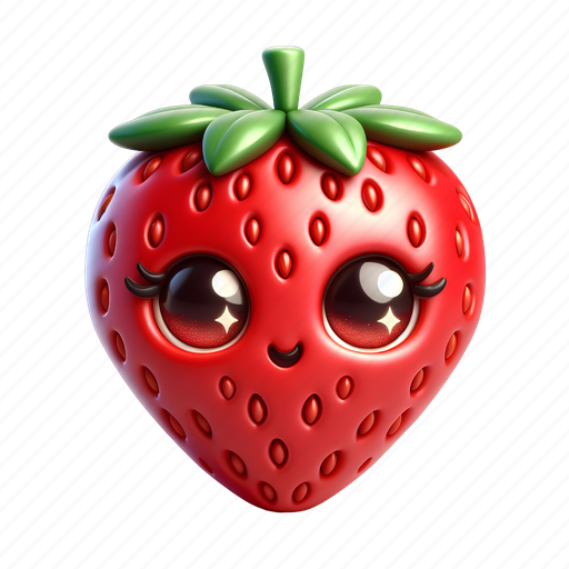 Strawberry, fruit, berry, healthy, fresh, food, avatar icon - Download on Iconfinder