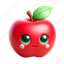 fruit, food, fresh, healthy, red apple 