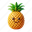 pineapple, ananas, fresh, fruit, healthy, tropical, summer 