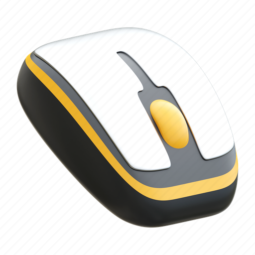 Wireless mouse, mouse, wireless, device, hardware, cursor, technology 3D illustration - Download on Iconfinder