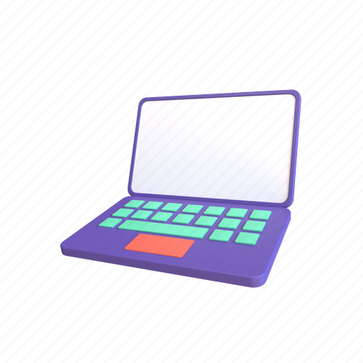 Gadget, laptop, notebook, computer, digital, device, electric 3D illustration - Download on Iconfinder