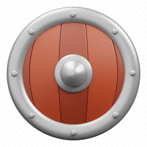 Round, shield, security, guard, vector, protect, protection 3D illustration - Download on Iconfinder