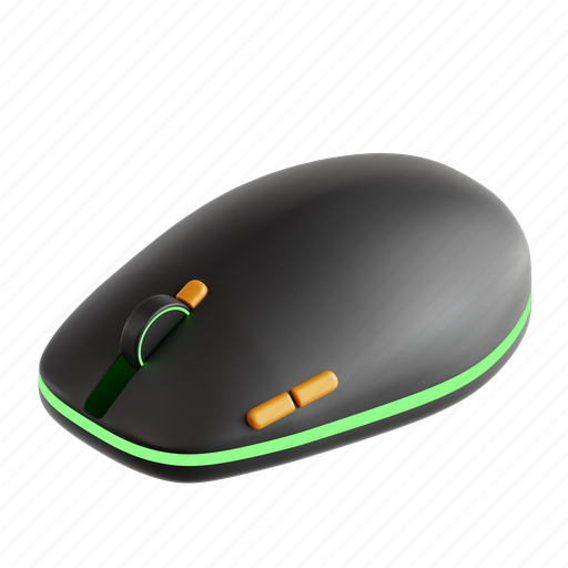 Mouse, cursor, pointer, click, input, device 3D illustration - Download on Iconfinder