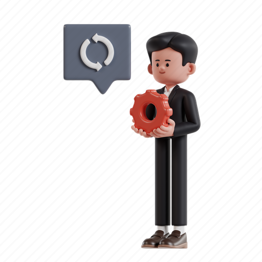 Management, 3d character, 3d illustration, 3d render, 3d businessman, formal, blazer icon - Download on Iconfinder
