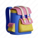 backpack, bag, school, education 