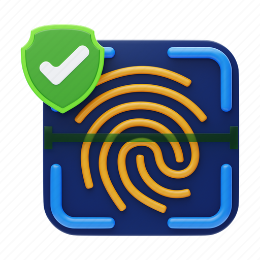 Security, safety, fingerprint, lock, password, protection, privacy icon - Download on Iconfinder