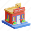 post, office, location, landmark, building, mail, letter 