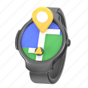 gps, watch, 3d, icon, illustration, render, isolated, vector, business, time, symbol, concept, design, clock, hour, timer, deadline, alarm, sign, minute, button, object, graphic, element, digital, countdown, online, modern, minimal, media, background, alert, web, morning, multimedia, movie, play, realistic, film, stop, video, bell, cartoon, white, player, technology, live, arrow, office, news, second 