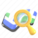 magnifying, glass, on, map, 3d, icon, vector, search, symbol, magnifier, sign, find, background, location, research, illustration, isolated, concept, navigation, zoom, web, business, travel, discovery, lens, magnifying glass, loupe, magnify, cartoon, mark, design, cartography, blue, realistic, tool, magnification, white, focus, gps, information, globe, glossy, distance, earth, planet, direction, look, optical, destination, global, place 
