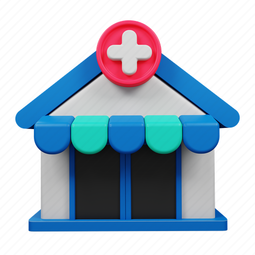 Pharmacy, hospital, emergency, medicine, medical, drug 3D illustration - Download on Iconfinder