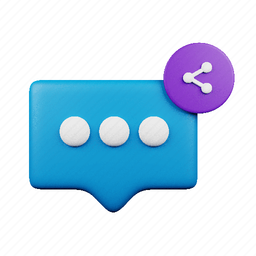 Message, share icon - Download on Iconfinder on Iconfinder