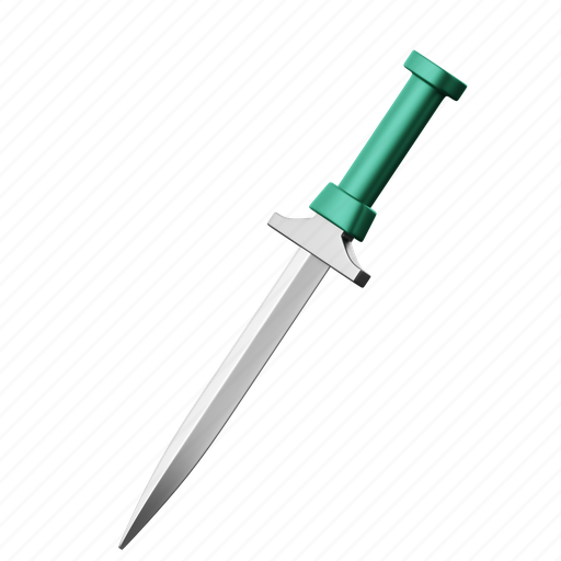 Bayonet, knife, blade, cut, weapon, scissor, war 3D illustration - Download on Iconfinder