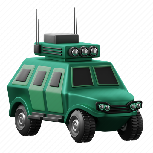 Military, vehicle, transport, transportation, army, automobile, soldier 3D illustration - Download on Iconfinder