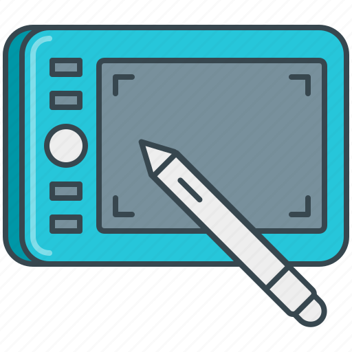 Drawing, tablet, device, ipad, phablet icon - Download on Iconfinder
