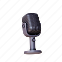 music, instrument, render, entertainment, object, isolated, audio, cartoon, mic