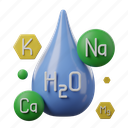 minerals, water, natrium, kalium 