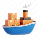 cargo ship, transportation, delivery, shipping, cargo, parcel 
