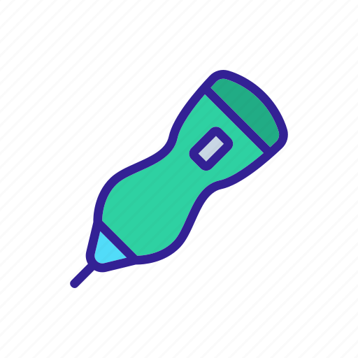 Constructor, device, gadget, pen, print, printing, stationery icon - Download on Iconfinder
