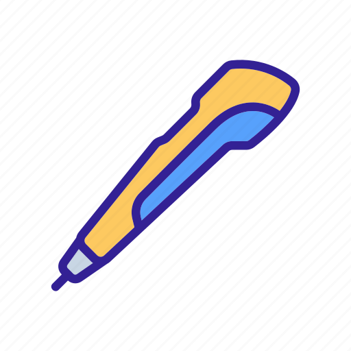 Device, education, engineer, gadget, pen, print, stationery icon - Download on Iconfinder