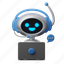 chatbot, robotics, robot, technology, bot, chat, speech bubble 