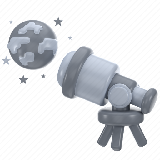 Astronomy, icon, 3d, space, vector, illustration, sign 3D illustration - Download on Iconfinder