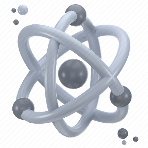 Physics, 3d, analysis, atom, biology, blue, business 3D illustration - Download on Iconfinder