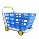 trolley, illustration, stroller, store, sale, shopping, carriage, infant, basket